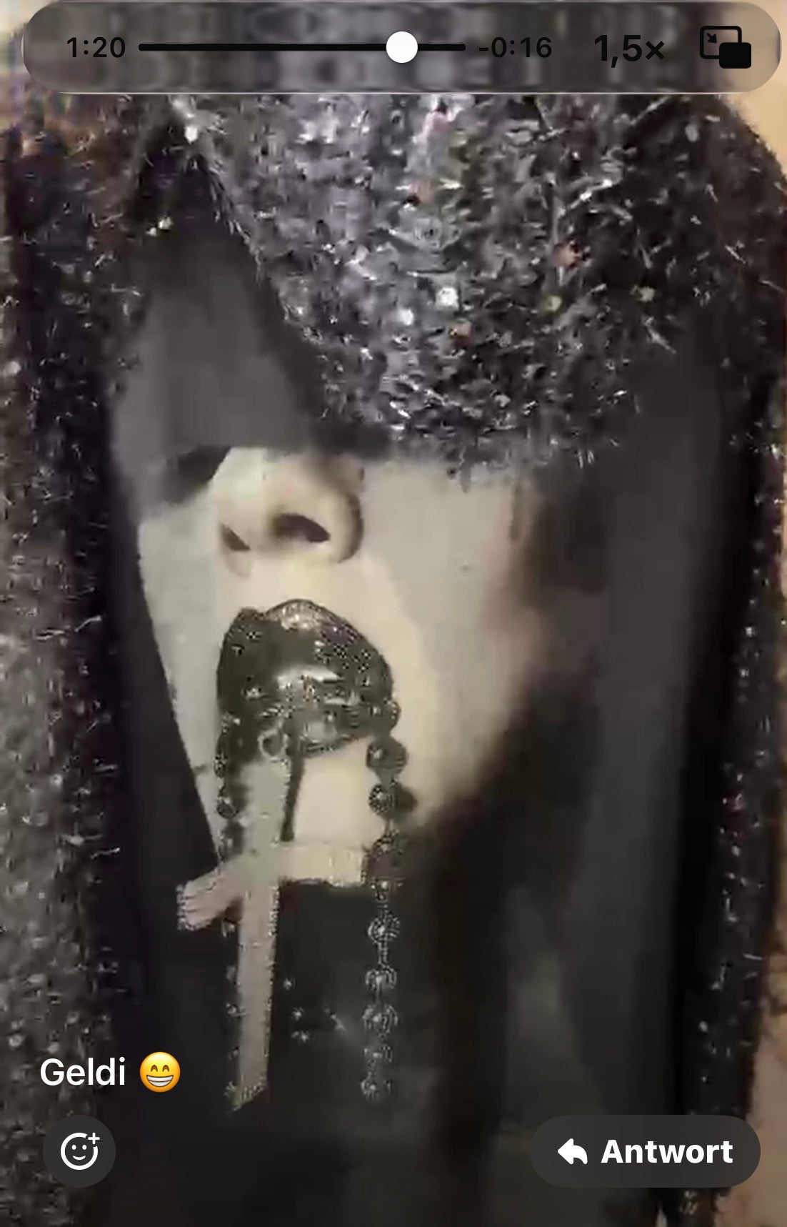 Paillettenjacke „Unique Glam“