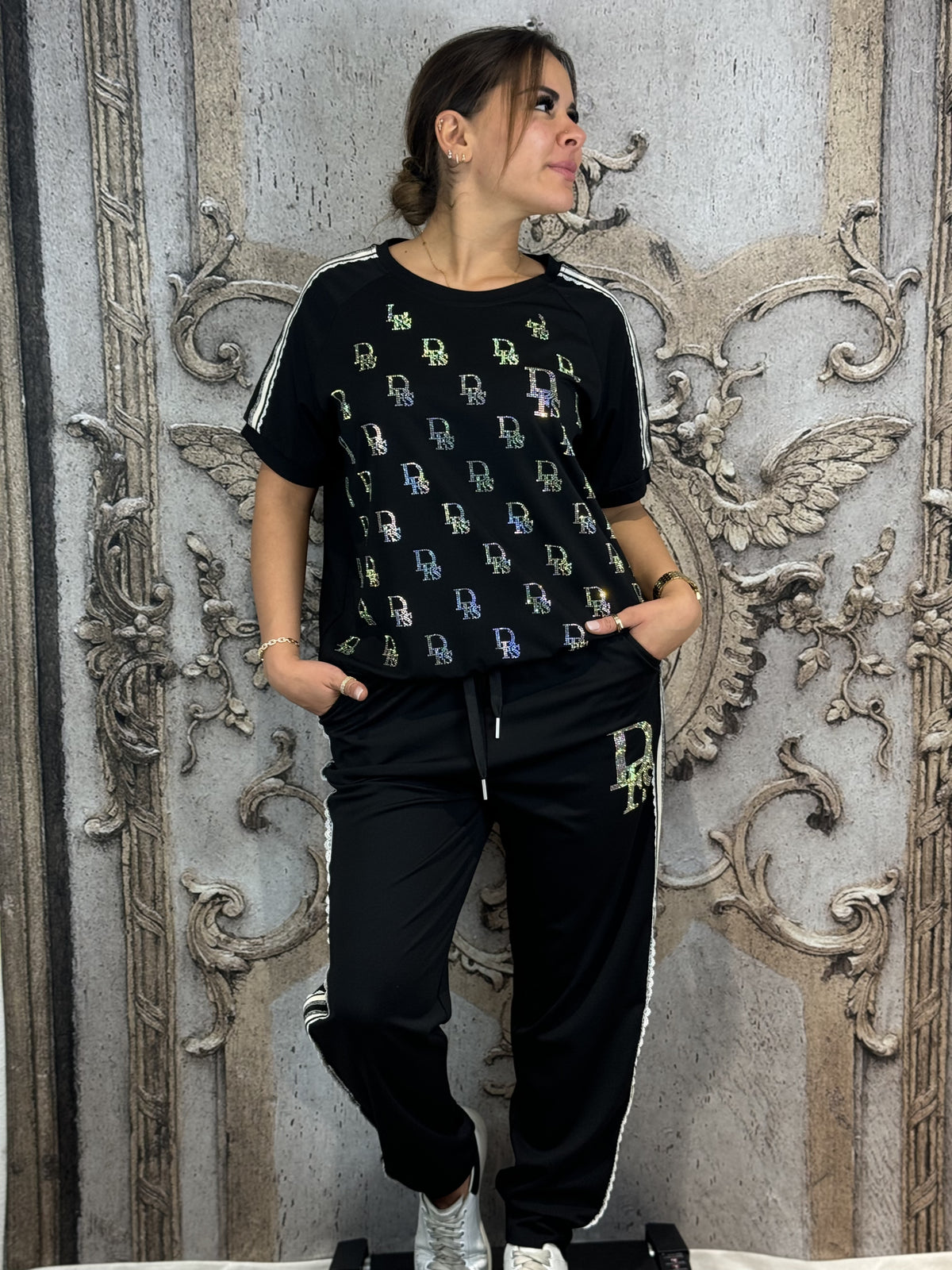Zweiteiler DFS In Schwarz