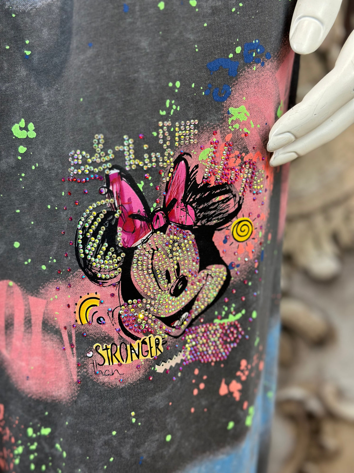 Zweiteiler Minnie In Grau