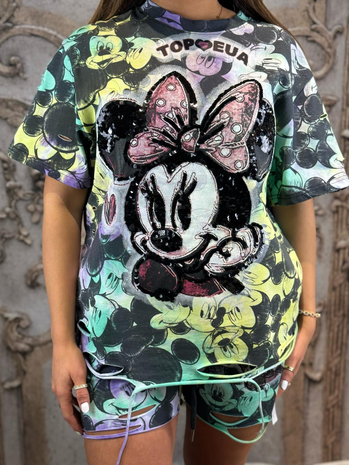 Zweiteiler Micky In Bunt